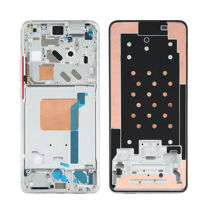 Original Front Housing LCD Frame Bezel Plate for Xiaomi Redmi K30 Ultra M2006J10C(Silver) — image 1