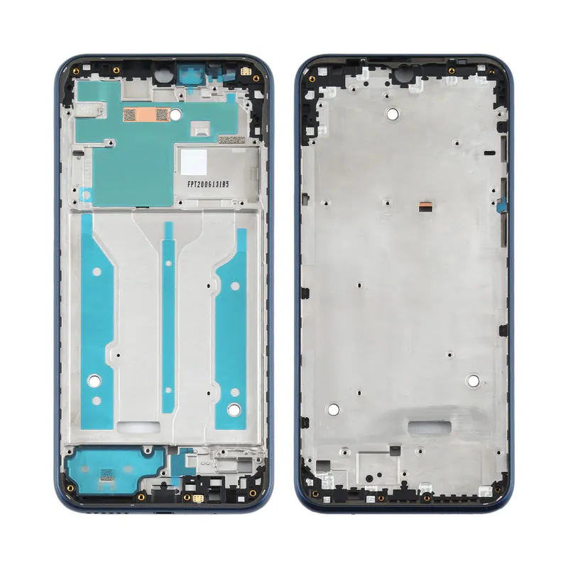 Front Housing LCD Frame Bezel Plate for Motorola Moto E (2020) (Blue) — image 1