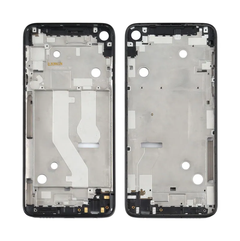 Front Housing LCD Frame Bezel Plate for Motorola Moto G Stylus XT2043 XT2043-4 (Black) — image 1