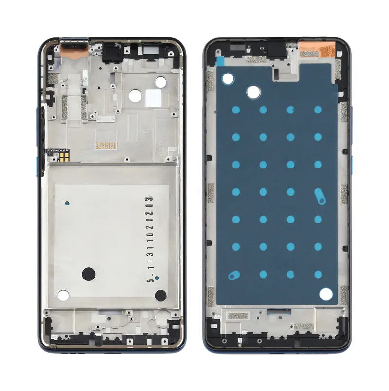 Front Housing LCD Frame Bezel Plate for Motorola One Hyper XT2027 XT2027-1 (Blue) — image 1