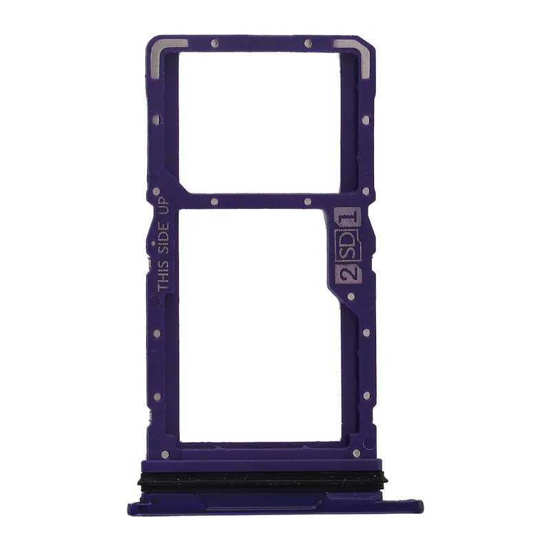 SIM Card Tray + SIM Card Tray / Micro SD Card Tray for Motorola Moto G9 Power XT2091-3 (Purple) — image 1