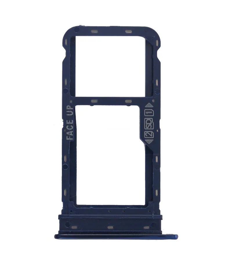 SIM Card Tray + SIM Card Tray / Micro SD Card Tray for Motorola Moto G8 Power (Blue) — image 1
