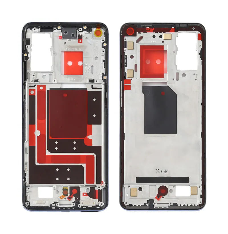 For OnePlus 9 (Dual SIM IN/CN Version) Middle Frame Bezel Plate (Purple) — image 1