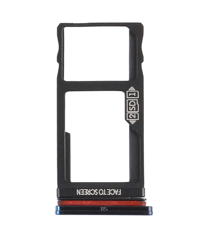 SIM Card Tray + Micro SD Card Tray for Motorola Moto One Vision / P50 (Blue) — image 1