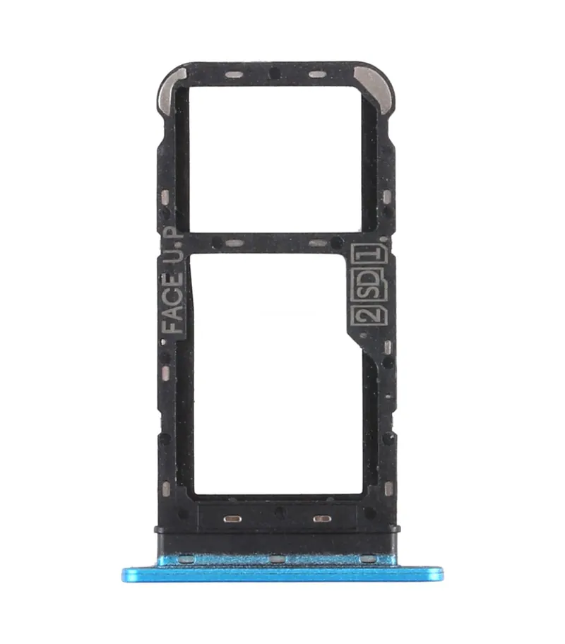 SIM Card Tray + SIM Card Tray / Micro SD Card Tray for Motorola Moto E7 Power PAMH0001IN PAMH0010IN PAMH0019IN (Blue) — image 1