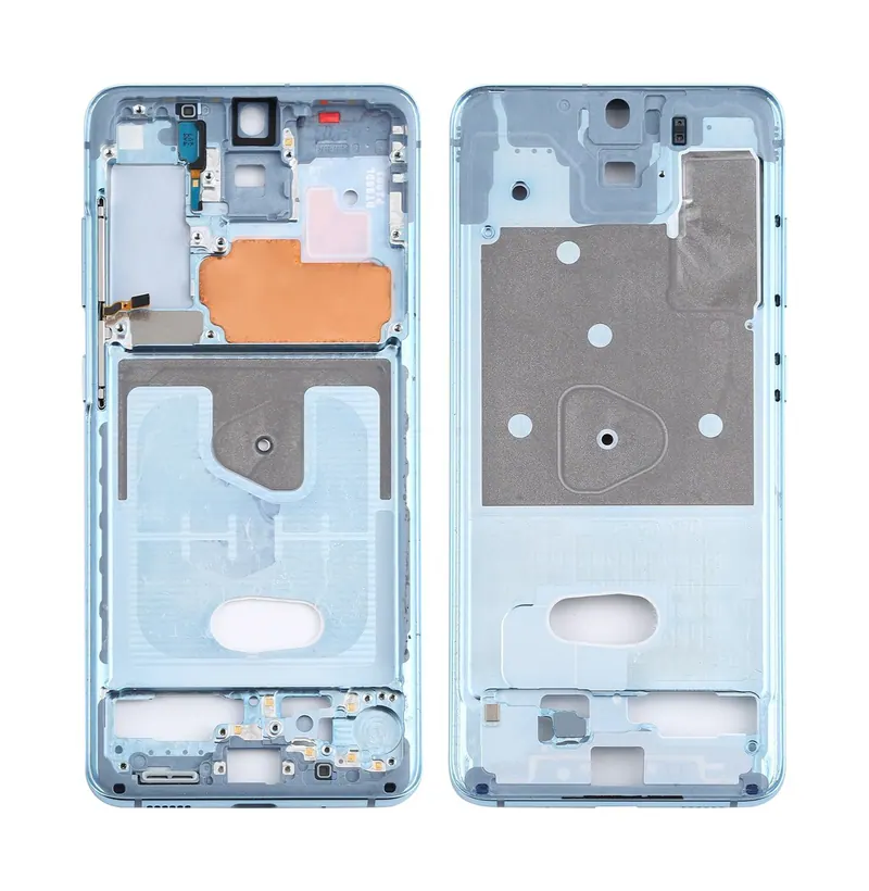 For Samsung Galaxy S20 Middle Frame Bezel Plate (Blue) — image 1