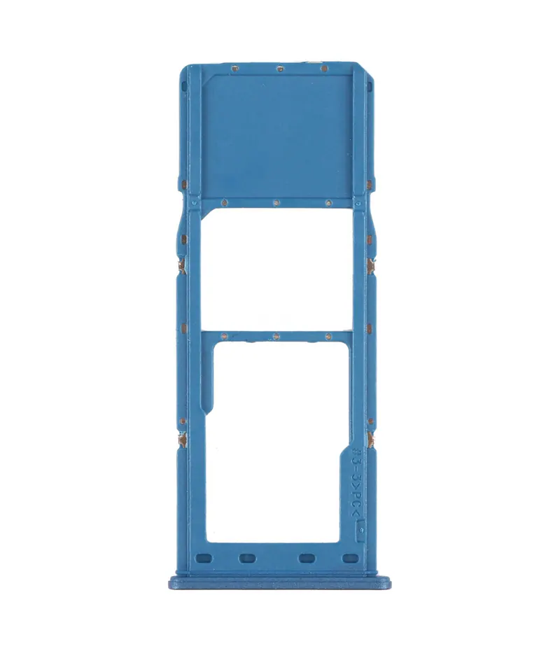 For Samsung Galaxy A12 SM-A125 SIM Card Tray + Micro SD Card Tray (Blue) — image 1