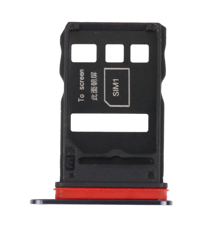 SIM Card Tray + SIM Card Tray for Honor V40 5G(Black) — image 1