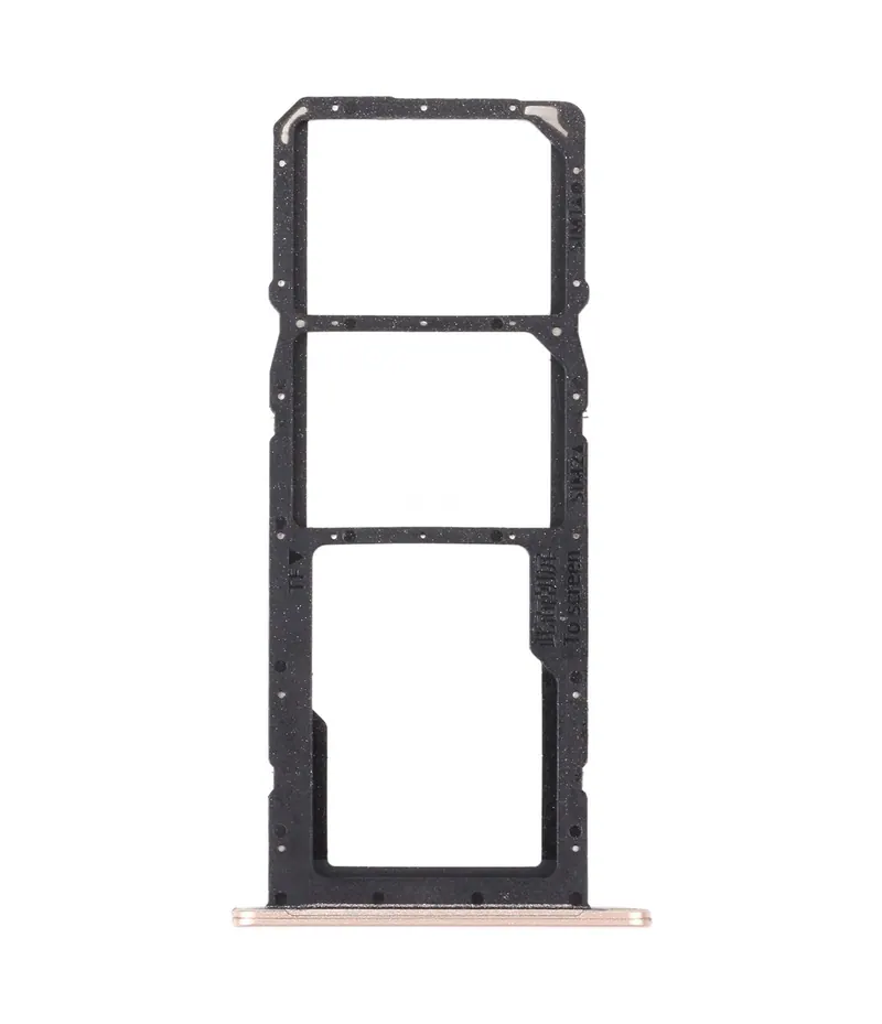 SIM Card Tray + SIM Card Tray + Micro SD Card Tray for Huawei Y7a (Gold) — image 1