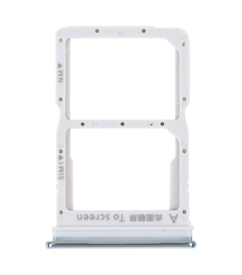 SIM Card Tray + NM Card Tray for Huawei P Smart S (Silver) — image 1