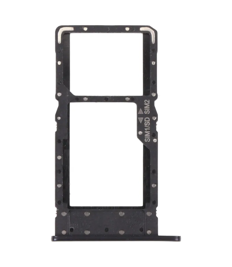 SIM Card Tray + SIM Card Tray / Micro SD Card Tray for Honor Play4 (Black) — image 1