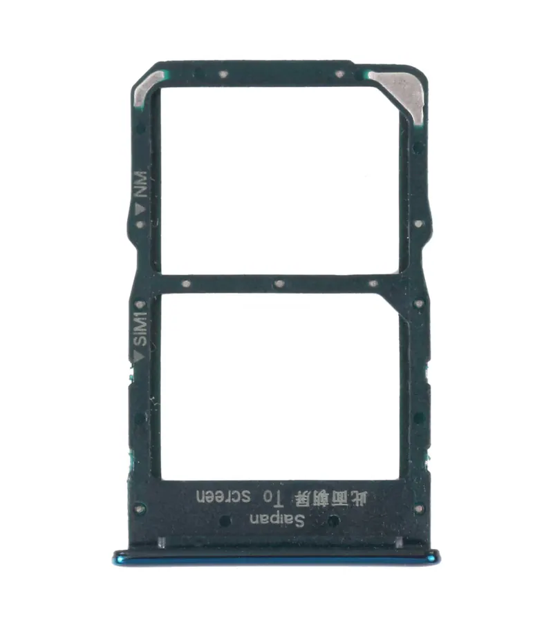 SIM Card Tray + NM Card Tray for Huawei Mate 30 Lite (Green) — image 1