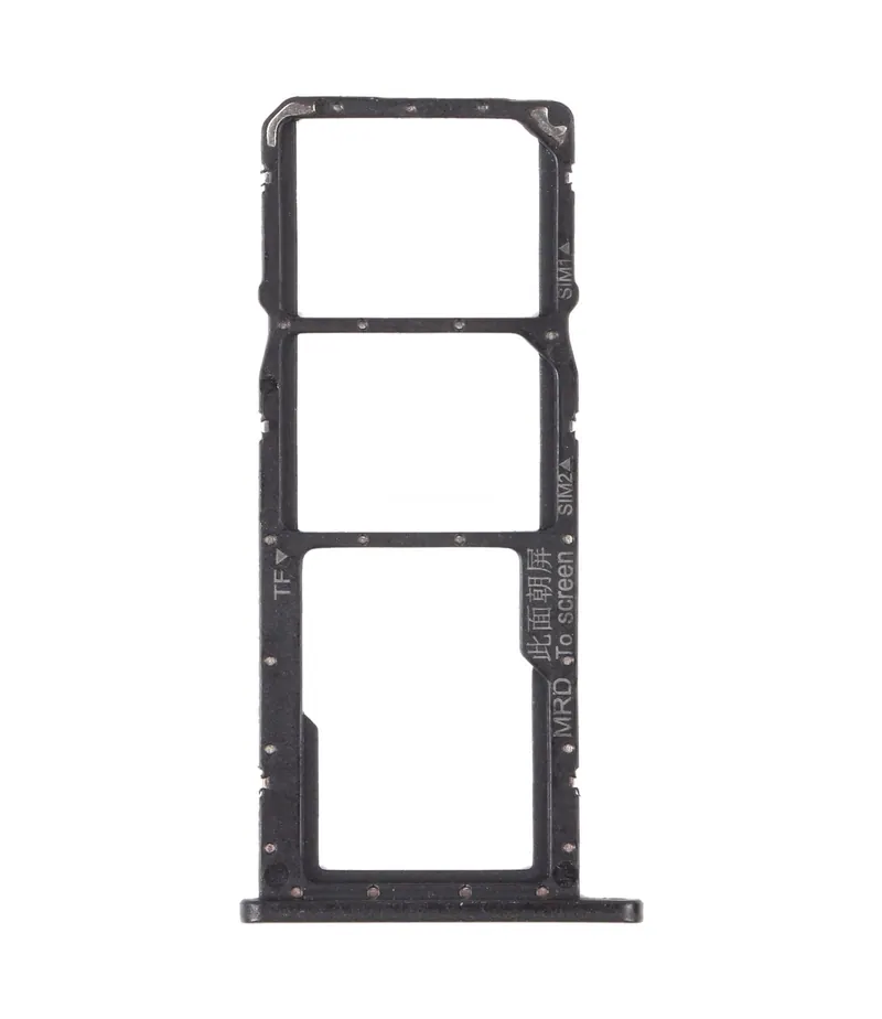 SIM Card Tray + SIM Card Tray + Micro SD Card Tray for Huawei Enjoy 9e (Black) — image 1