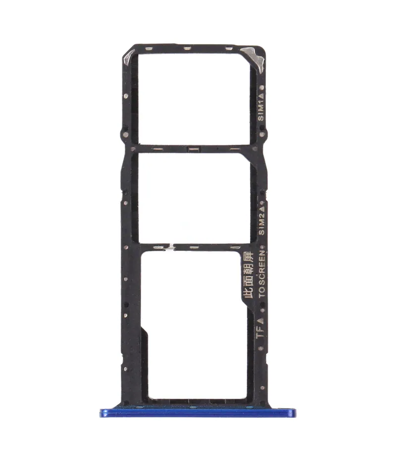 SIM Card Tray + SIM Card Tray + Micro SD Card Tray for Honor 8S (Blue) — image 1