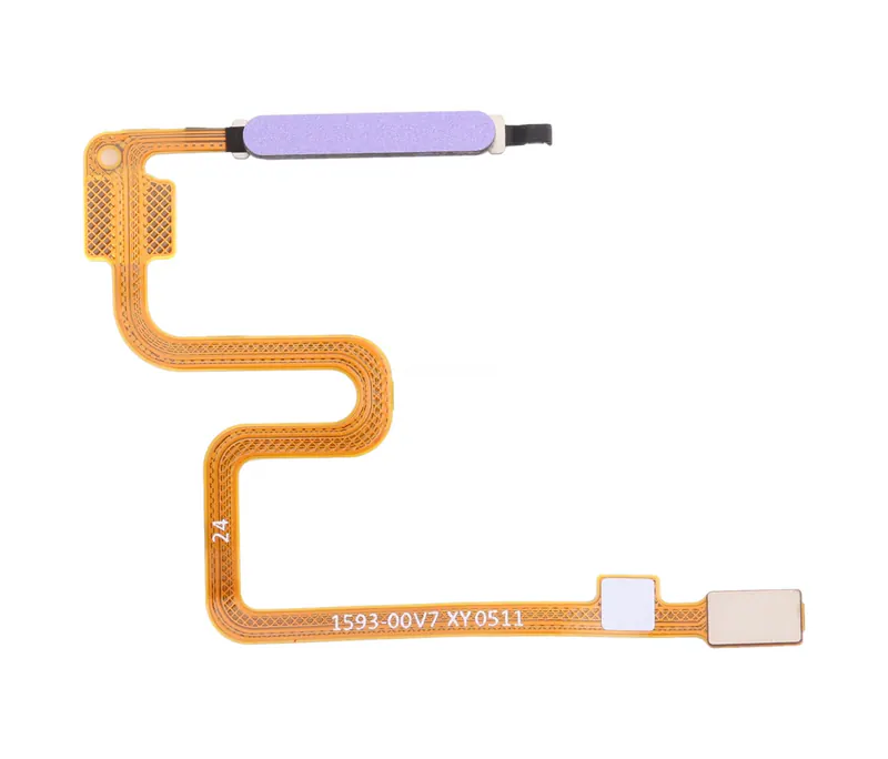Fingerprint Sensor Flex Cable for Xiaomi Redmi Note 9 5G / Redmi Note 9T M2007J22G M2007J22C (Purple) — image 1