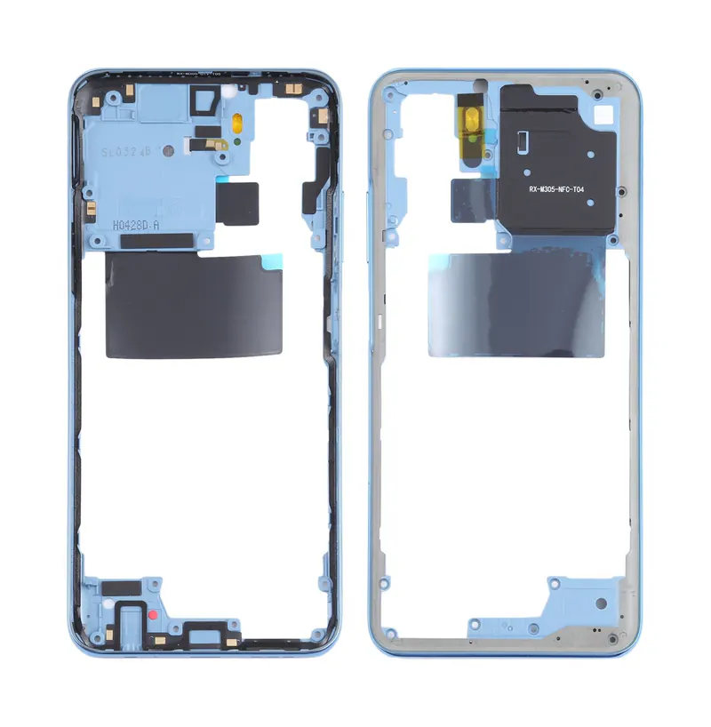 Middle Frame Bezel Plate for Xiaomi Redmi Note 10s M2101K7BG (Blue) — image 1