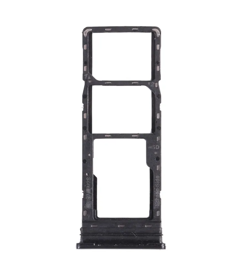For infinix Smart 5 X657 X657C SIM Card Tray + SIM Card Tray + Micro SD Card Tray (Black) — image 1
