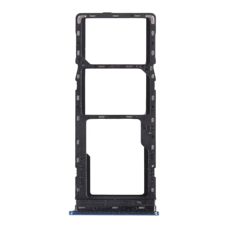 For Infinix Hot 9 X655C X655 X655D SIM Card Tray + SIM Card Tray + Micro SD Card Tray (Blue) — image 1