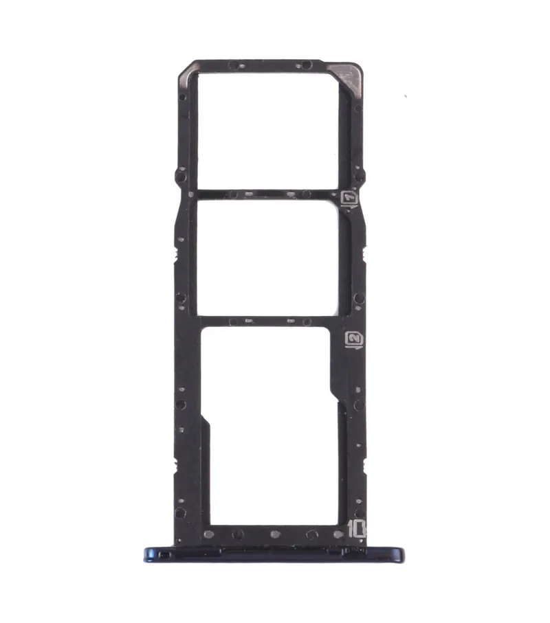 For Infinix S3X X622 SIM Card Tray + SIM Card Tray + Micro SD Card Tray (Blue) — image 1