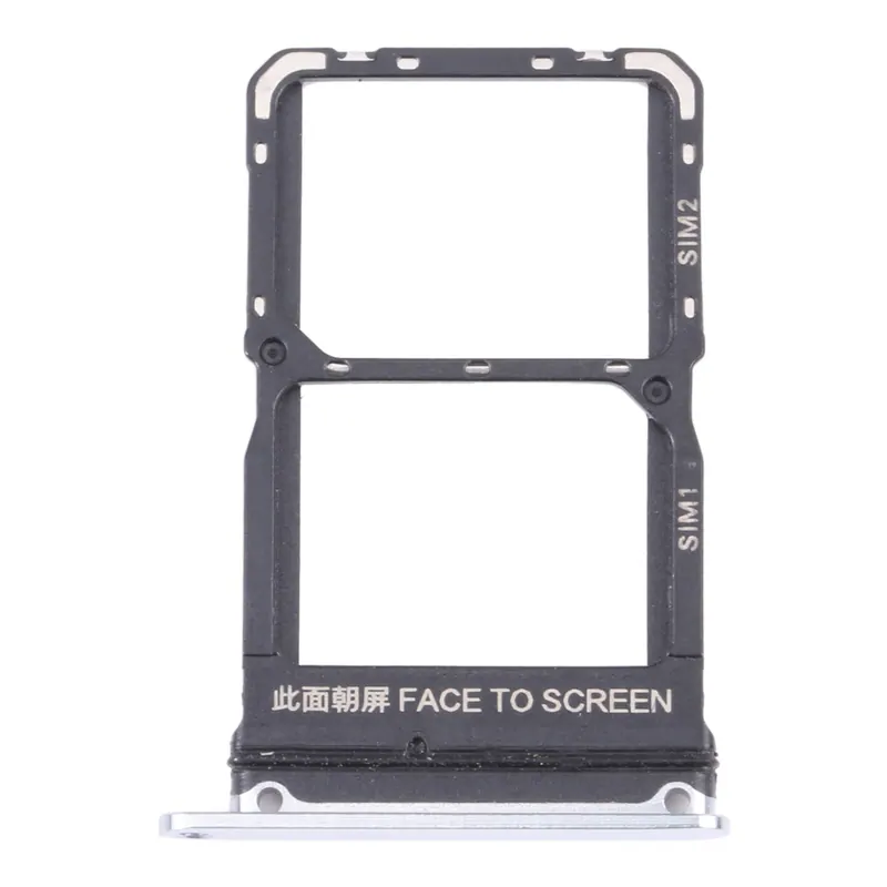 SIM Card Tray + SIM Card Tray for Xiaomi Mi 10S (Silver) — image 1