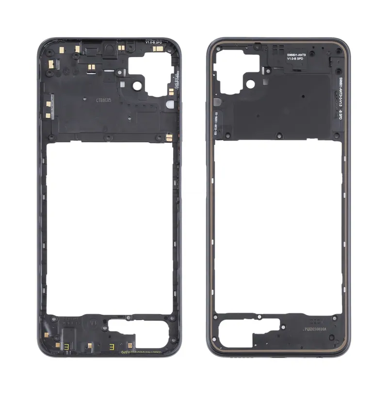 For Samsung Galaxy A22 5G Middle Frame Bezel Plate (Black) — image 1