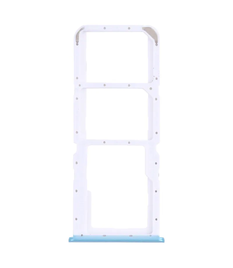For OPPO Realme 7i RMX2103 SIM Card Tray + SIM Card Tray + Micro SD Card Tray (Blue) — image 1