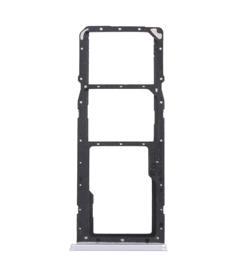 For OPPO Realme 7 (Asia) RMX2151, RMX2163 SIM Card Tray + SIM Card Tray + Micro SD Card Tray (Silver) — image 1