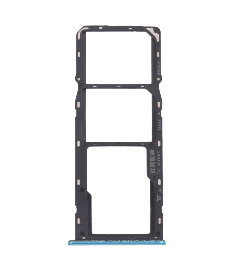 For OPPO Realme 5i RMX2030, RMX2032 SIM Card Tray + SIM Card Tray + Micro SD Card Tray (Green) — image 1