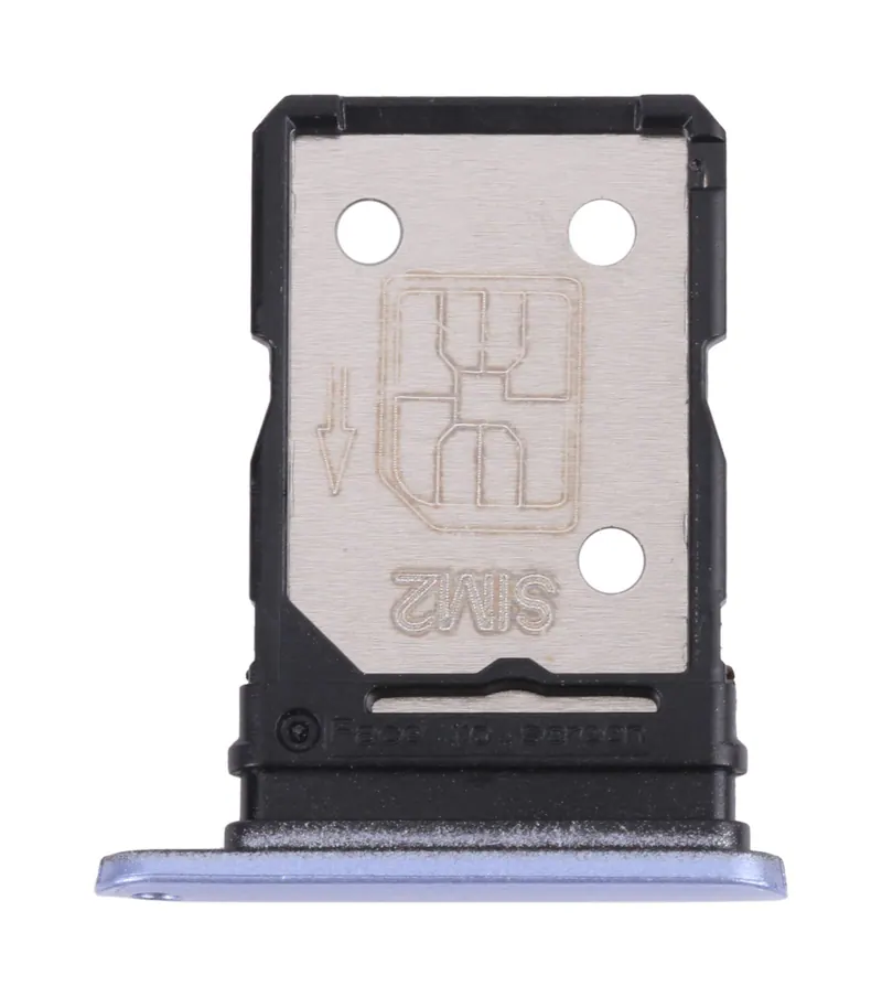 For OPPO Realme V15 5G SIM Card Tray + SIM Card Tray (Silver) — image 1