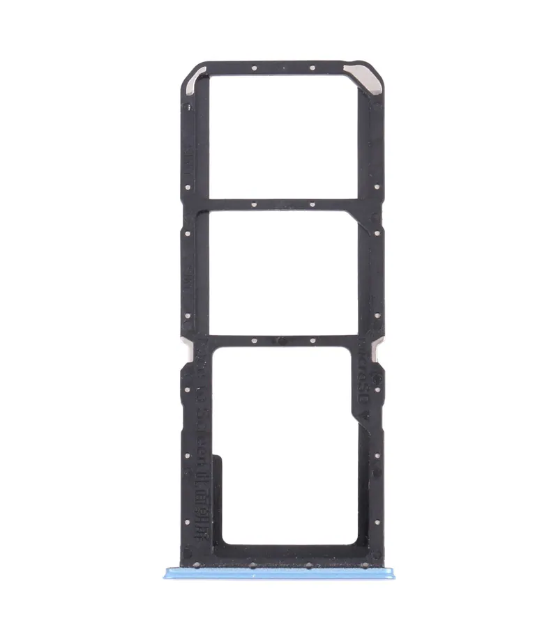 For OPPO Realme V13 5G SIM Card Tray + SIM Card Tray + Micro SD Card Tray (Silver) — image 1