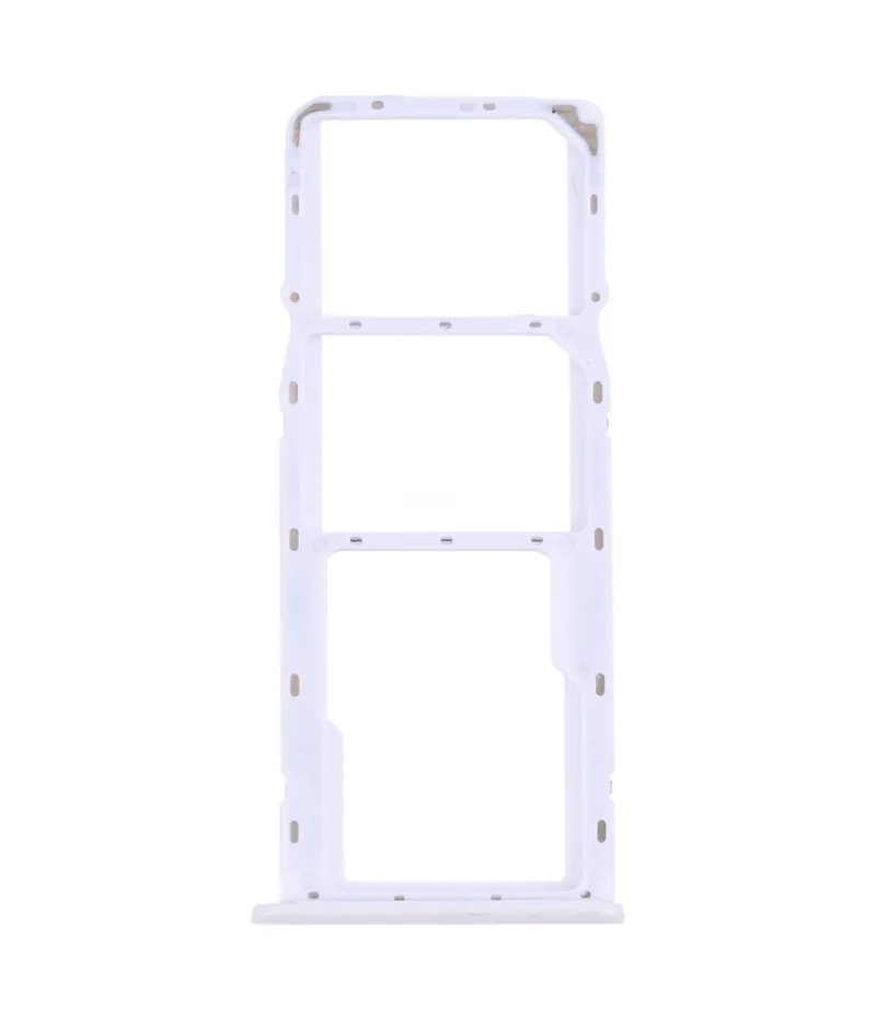 For OPPO Realme 6 SIM Card Tray + SIM Card Tray + Micro SD Card Tray (White) — image 1