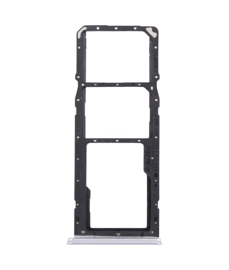 For OPPO Realme 7 (Global) SIM Card Tray + SIM Card Tray + Micro SD Card Tray (Silver) — image 1