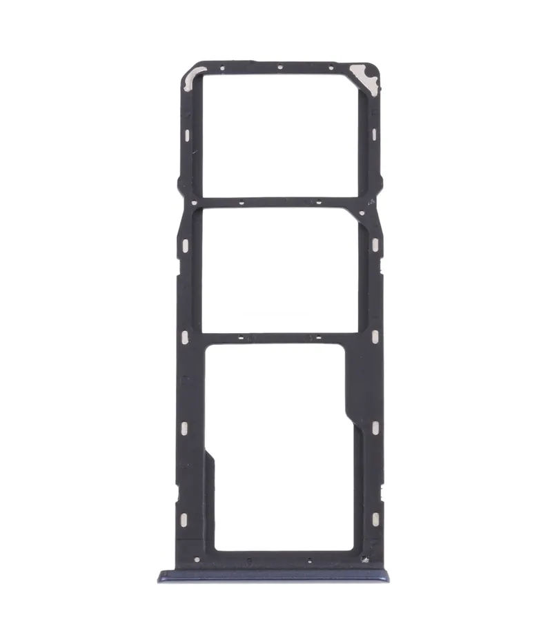 For OPPO A15 CPH2185 SIM Card Tray + SIM Card Tray + Micro SD Card Tray (Black) — image 1