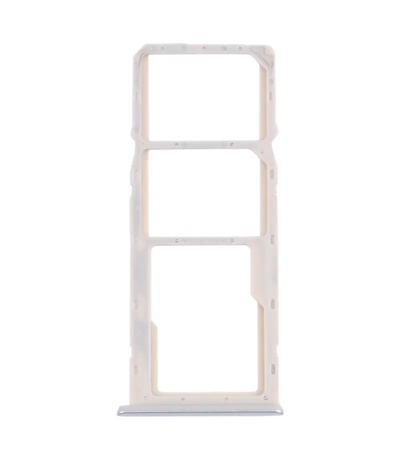 For OPPO A35 CPH2179 SIM Card Tray + SIM Card Tray + Micro SD Card Tray (White) — image 1