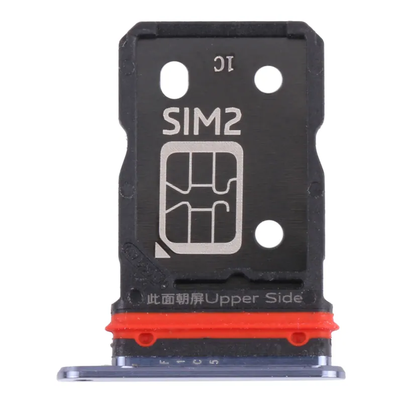 For Vivo S9 V2072A SIM Card Tray + SIM Card Tray (Black) — image 1