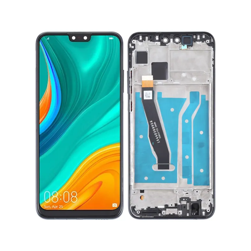 OEM LCD Screen for Huawei Y8s Digitizer Full Assembly With Frame(Black) — image 1