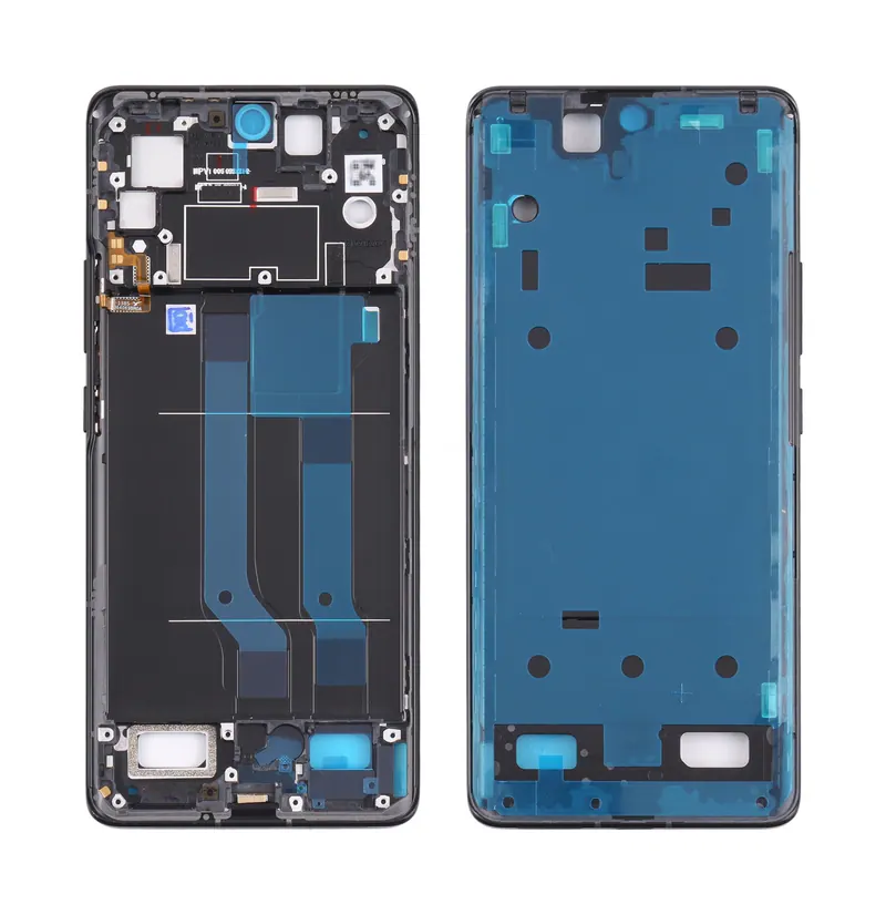 Original Front Housing LCD Frame Bezel Plate for Xiaomi Civi(Black) — image 1