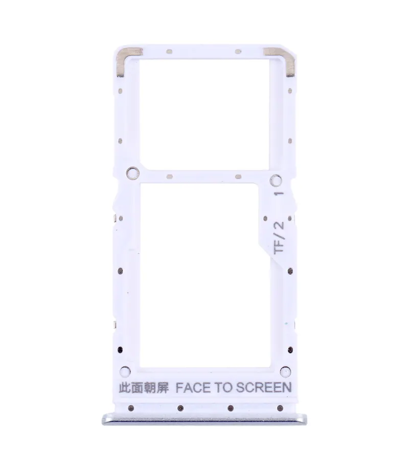 SIM Card Tray + SIM Card Tray / Micro SD Card Tray for Xiaomi Poco X3 GT 21061110AG (White) — image 1