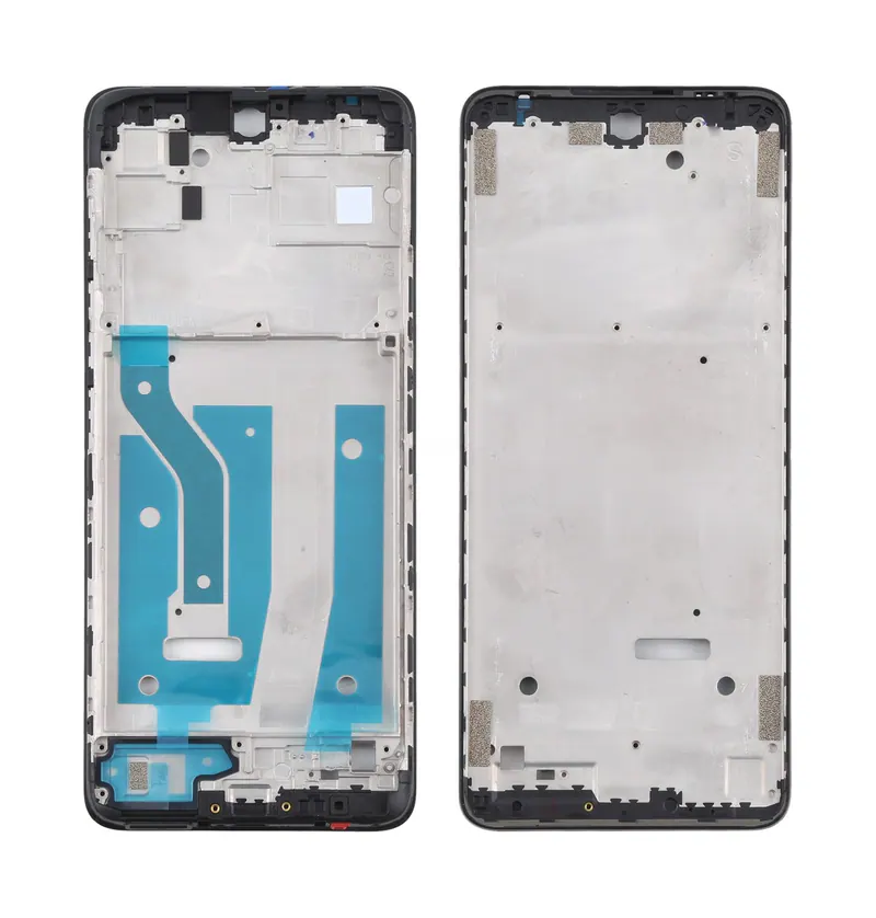 Original Front Housing LCD Frame Bezel Plate for Motorola Moto G60S XT2133-2 (Black) — image 1