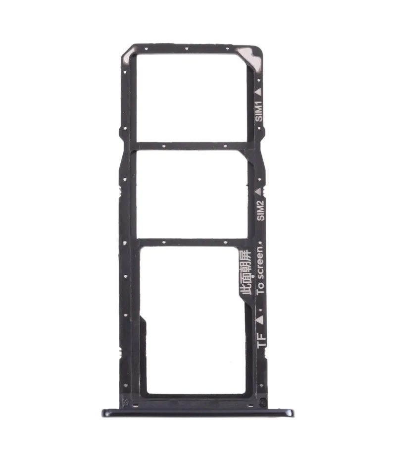 SIM Card Tray + SIM Card Tray + Micro SD Card Tray for Huawei Enjoy 8e (Black) — image 1