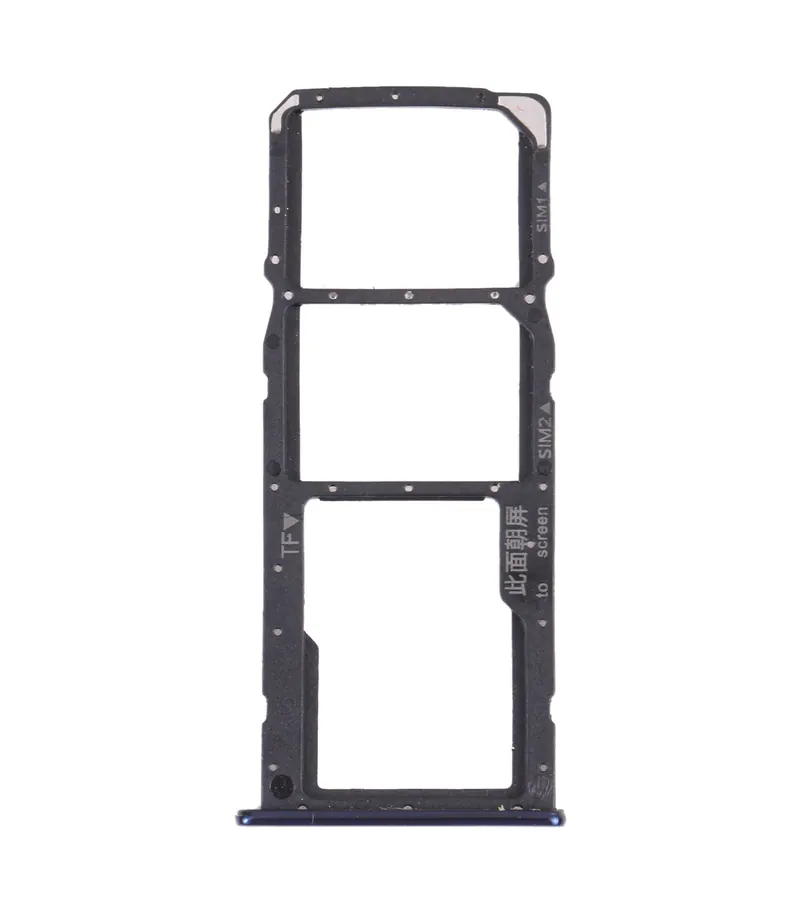 SIM Card Tray + SIM Card Tray + Micro SD Card Tray for Huawei Y7 Pro 2018 (Blue) — image 1