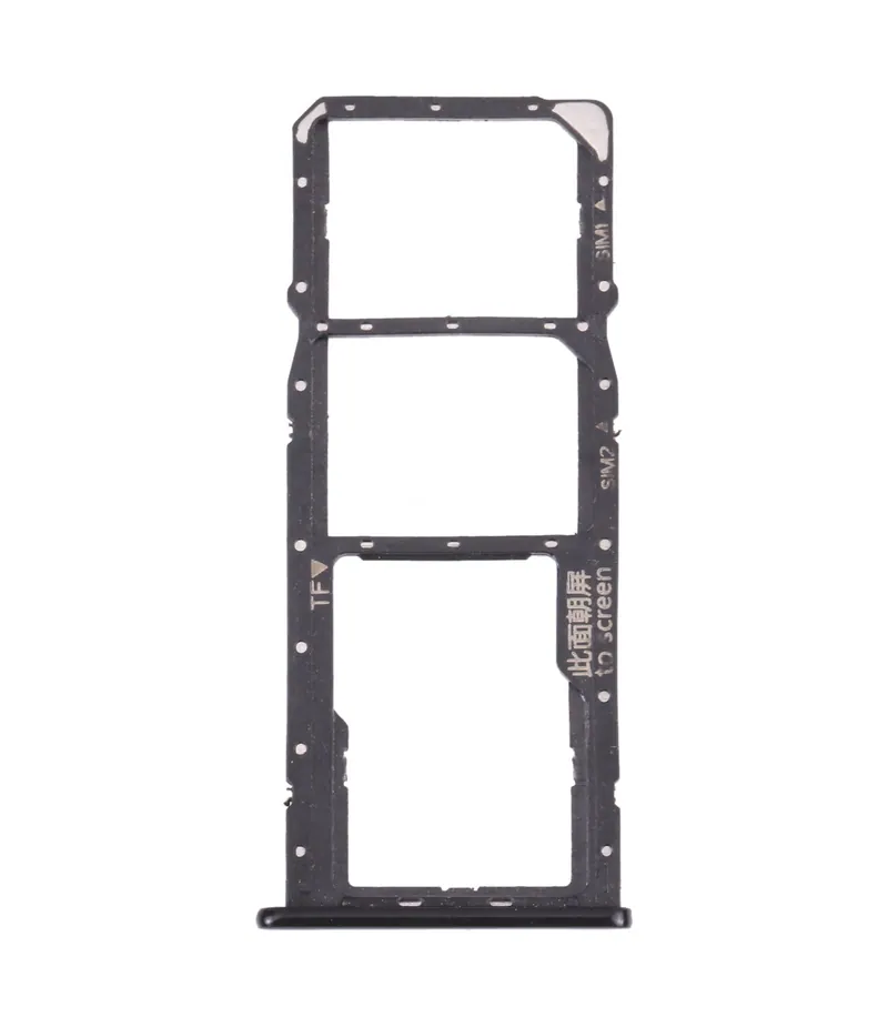 SIM Card Tray + SIM Card Tray + Micro SD Card Tray for Huawei Enjoy 8 (Black) — image 1
