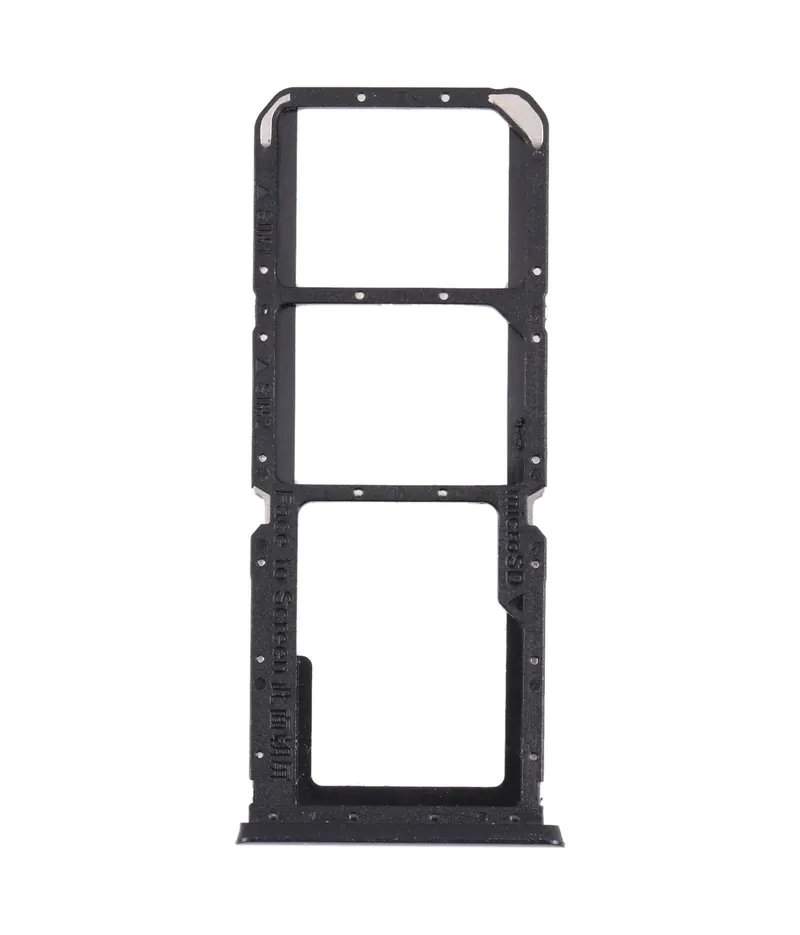 For OPPO A16 / A16S CPH2269 CPH2271 SIM Card Tray + SIM Card Tray + Micro SD Card Tray (Black) — image 1