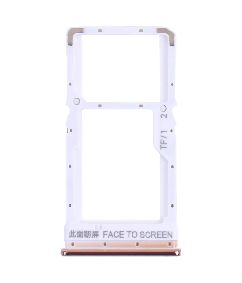 SIM Card Tray + Micro SD Card Tray for Xiaomi Poco X3 Pro M2102J20SG M2102J20SI (Gold) — image 1