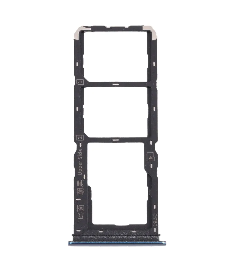 For vivo Y11s V2028 SIM Card Tray + SIM Card Tray + Micro SD Card Tray (Blue) — image 1