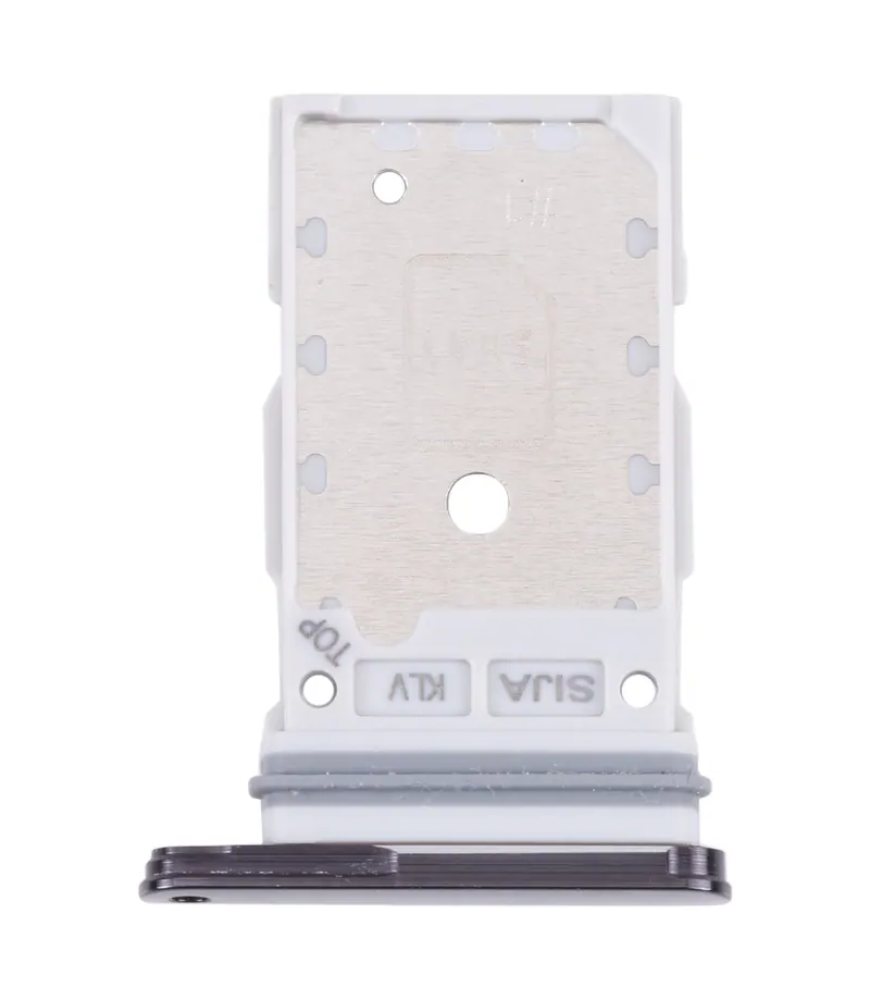 For Samsung Galaxy S22+ 5G / S22 5G / SM-S906B SM-S901B Original SIM Card Tray + SIM Card Tray (Black) — image 1