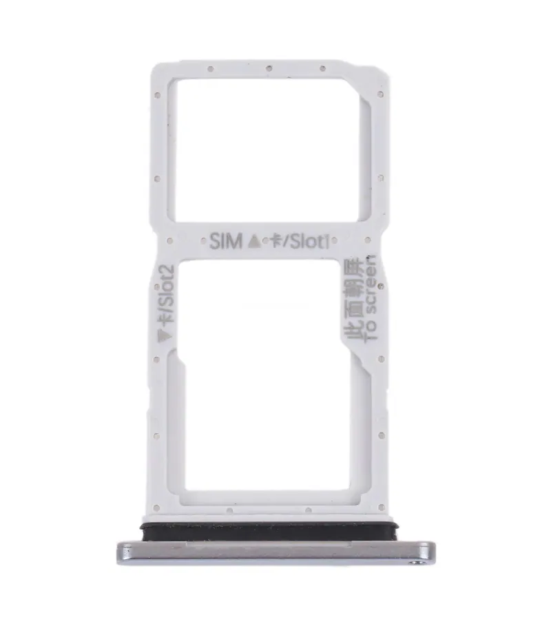 SIM Card Tray + SIM Card Tray / Micro SD Card Tray for Honor 9X (Silver) — image 1