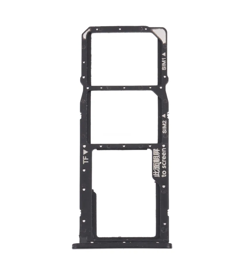 SIM Card Tray + SIM Card Tray + Micro SD Card Tray for Honor 7C (Black) — image 1