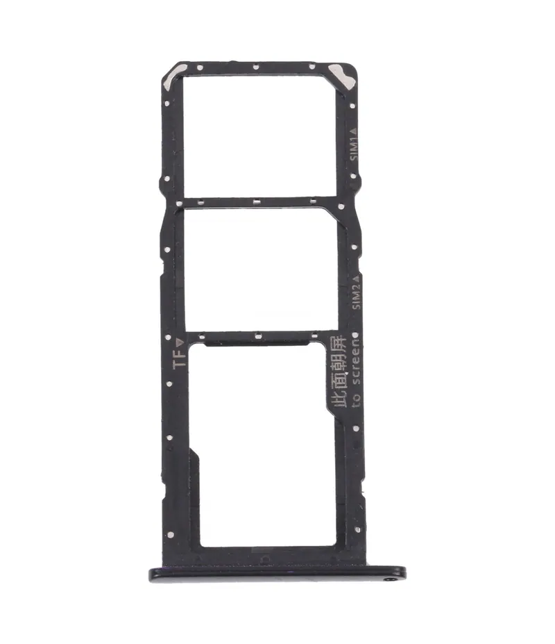 SIM Card Tray + SIM Card Tray / Micro SD Card Tray for Huawei Enjoy 20e (Black) — image 1