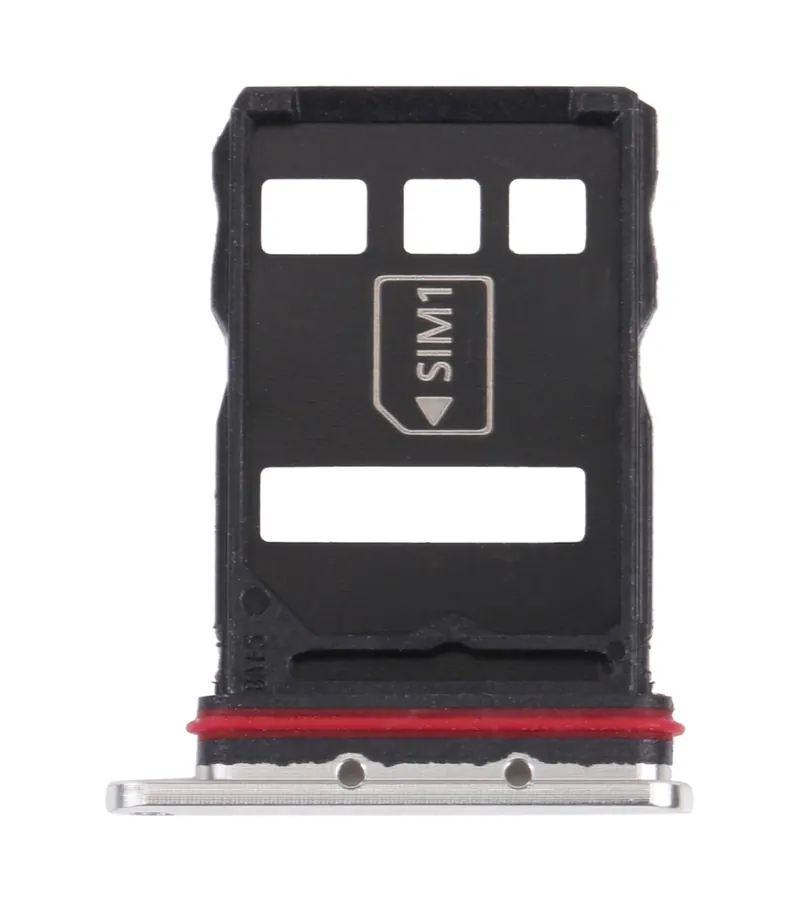 SIM Card Tray + NM Card Tray for Huawei P50 (Silver) — image 1